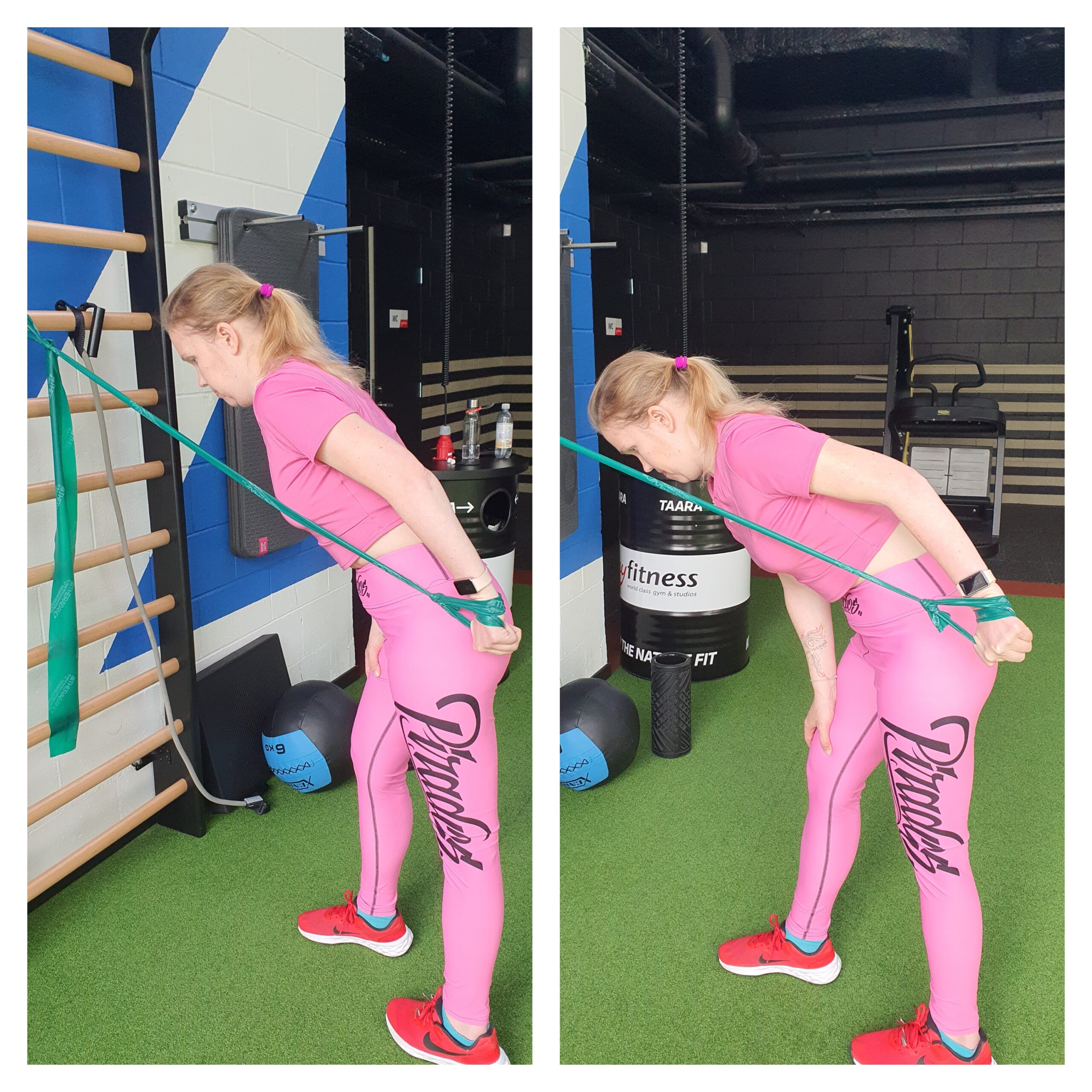 Vasaku käega linditõmbed varbseinal